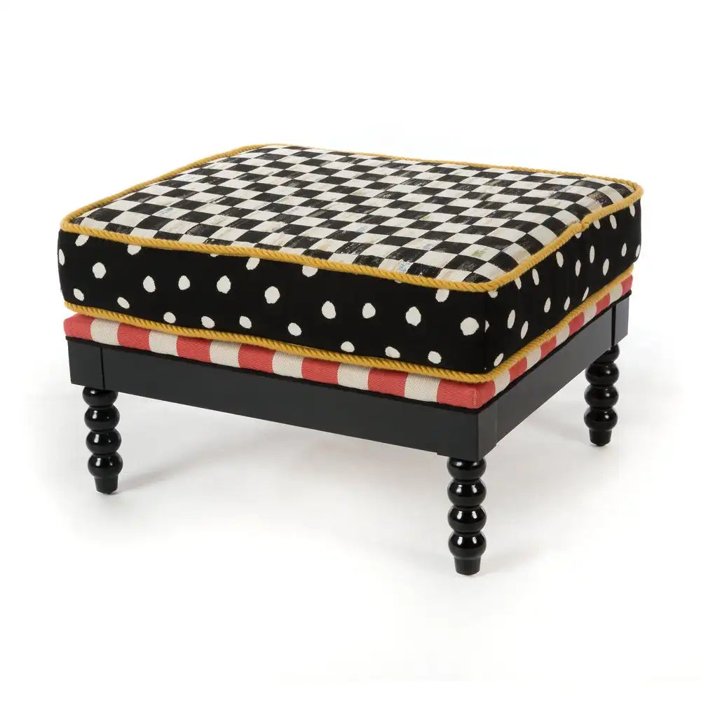Spindle Cabana Outdoor Ottoman Main image