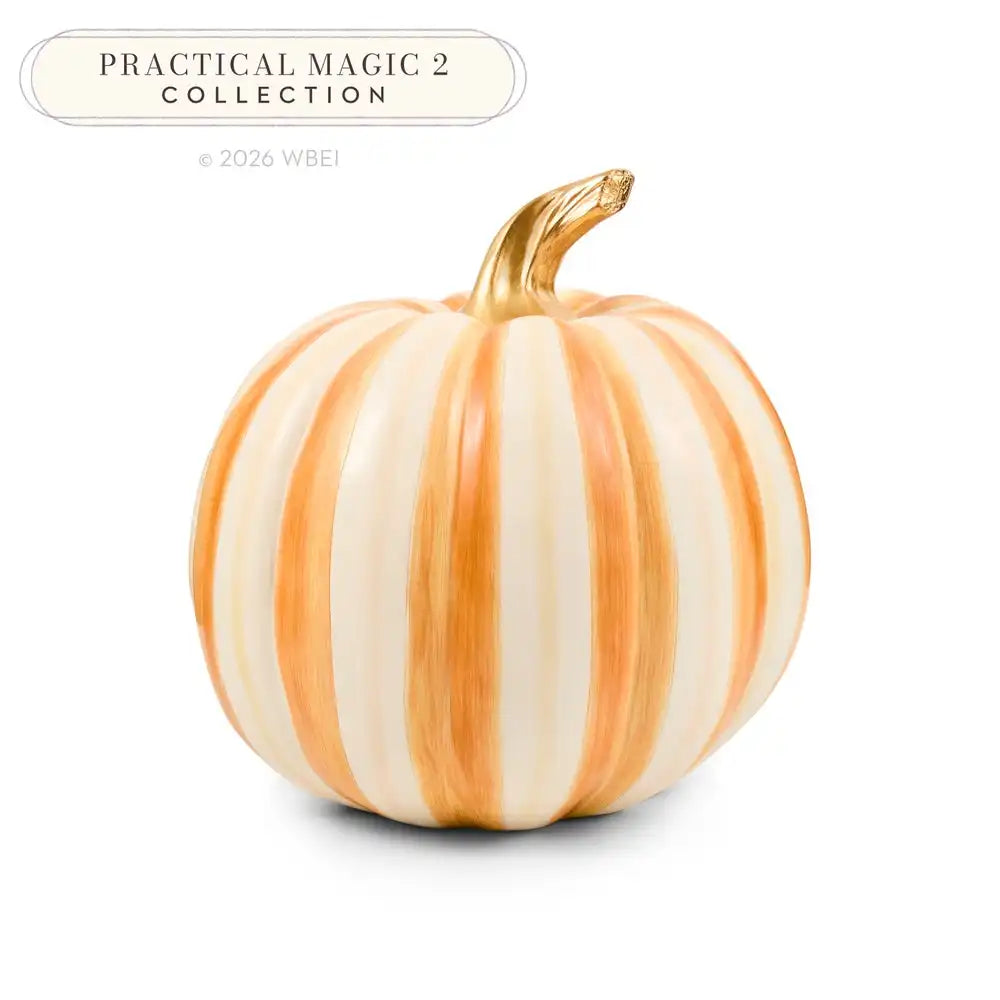 Mocha Stripe Medium Pumpkin
