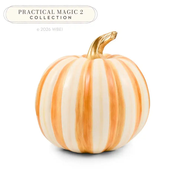 Mocha Stripe Medium Pumpkin