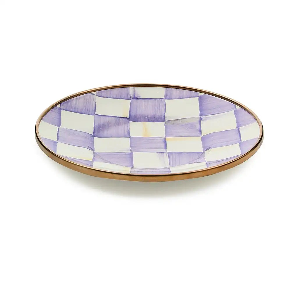 Sterling Check Saucer