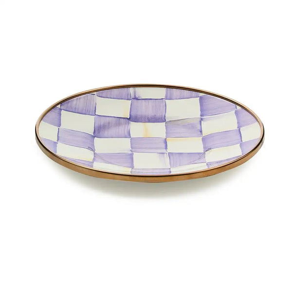 Sterling Check Saucer