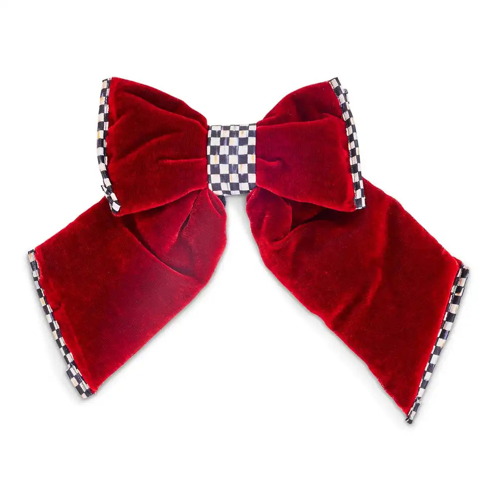 Red Velvet Small Bow Main image