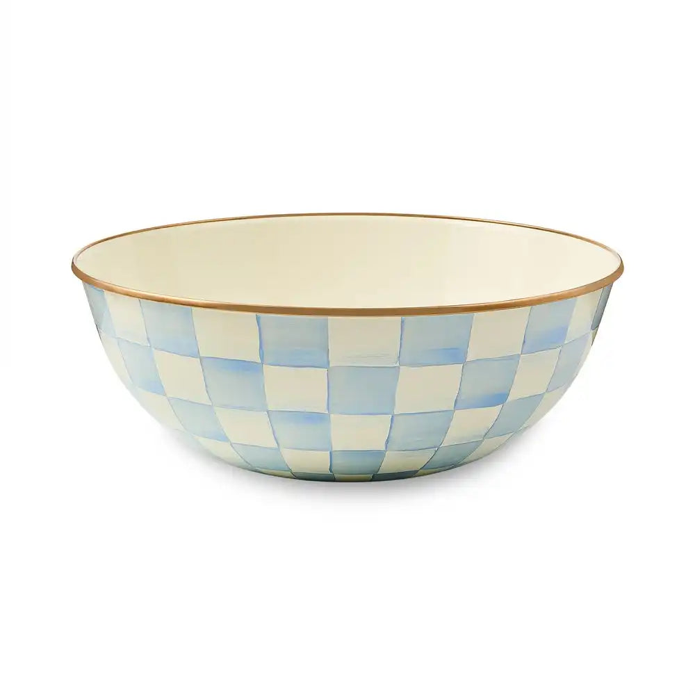 Sky Check Large Everyday Bowl