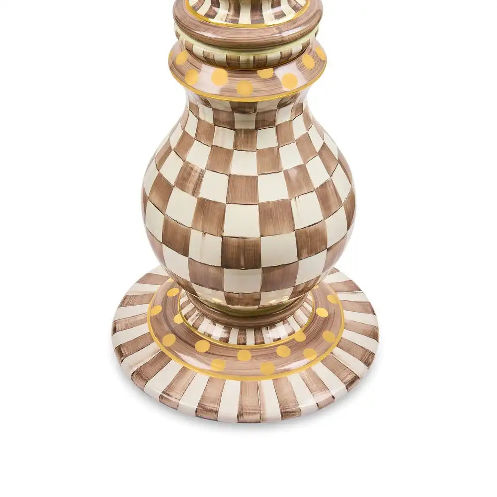 Courtly Check Ceramic Floor Lamp