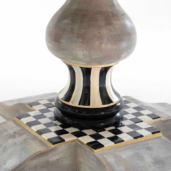 Tuscan Farm 62" Round Pedestal Table
