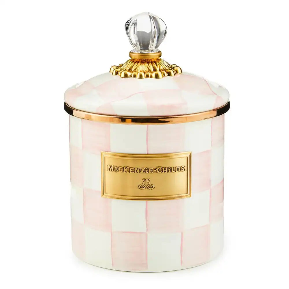 Rosy Check Canisters, Set of 3