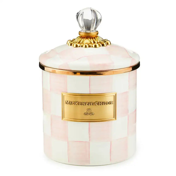 Rosy Check Canisters, Set of 3