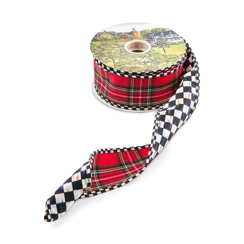 Courtly Tartan 2.5" Ribbon Main image
