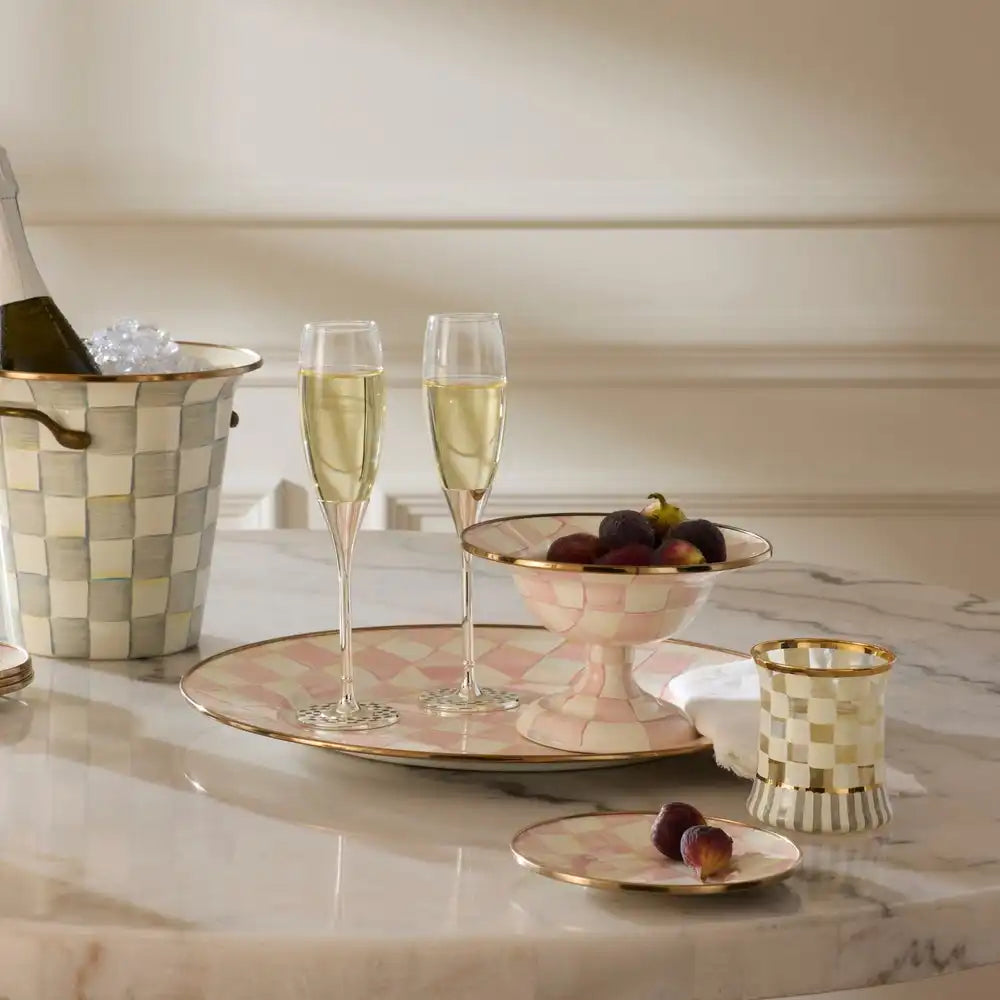 Royal Check Serving Platter