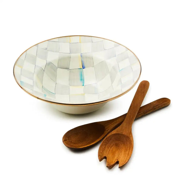 Courtly Check Salad Serving Set