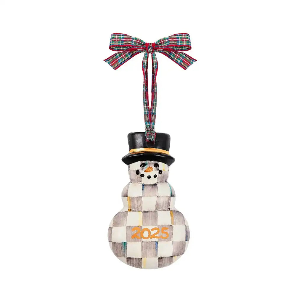 Sterling Check 2025 Snowman Ornament Main image