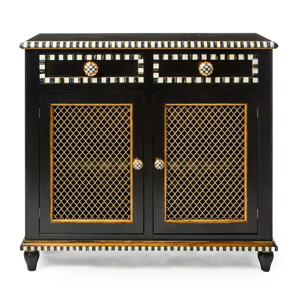 Courtly Criss-Cross Small Cabinet Main image