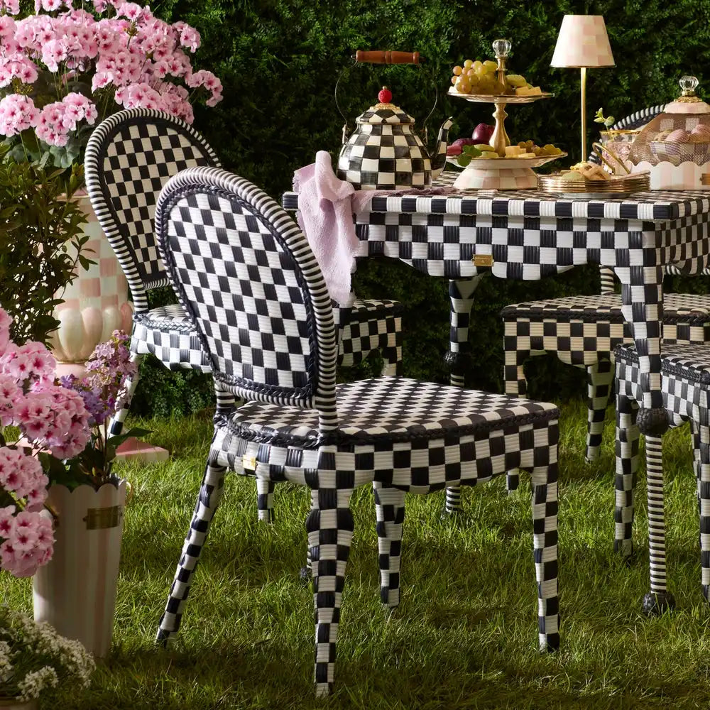 Gambit Check Outdoor Bar Cart