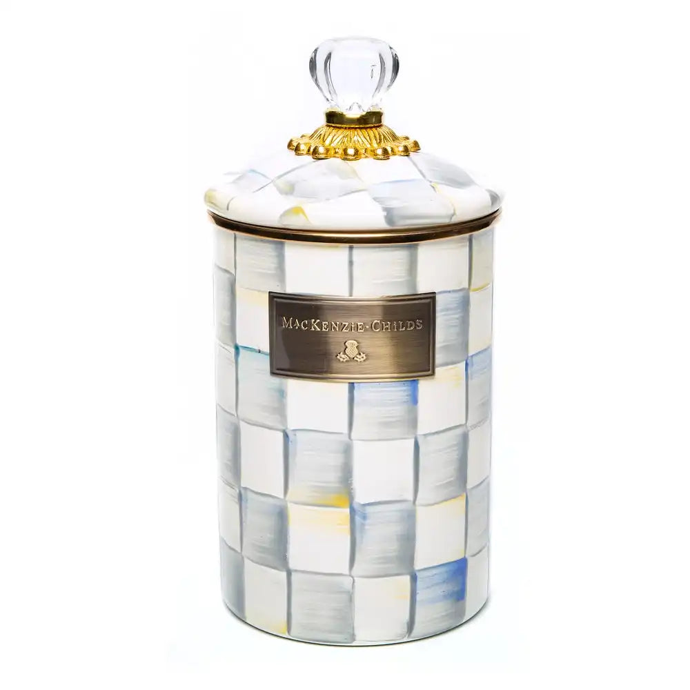 Sterling Check Medium Canister