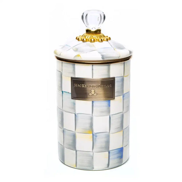 Sterling Check Medium Canister