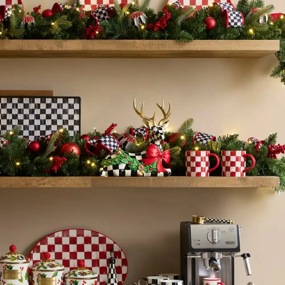 Holly Check Resting Deer