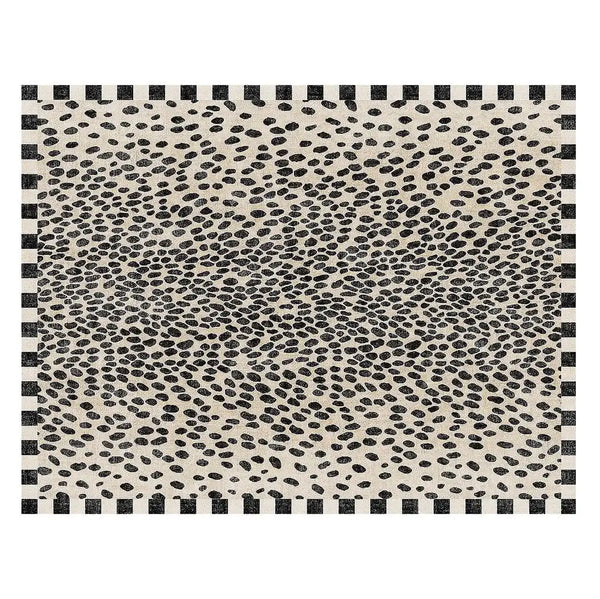 Snow Leopard 2'6" x 8' Washable Runner