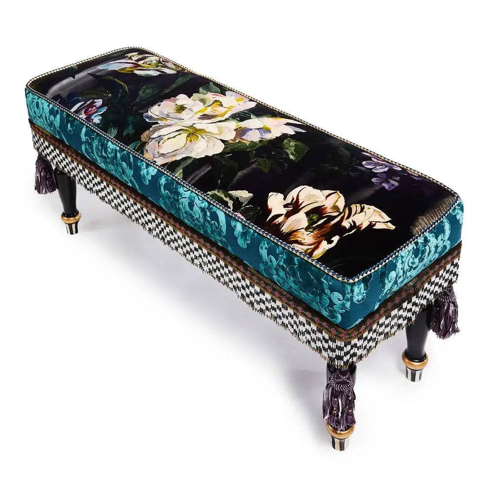 Moonlight Garden Floral Scuttlebutt Bench Secondary image