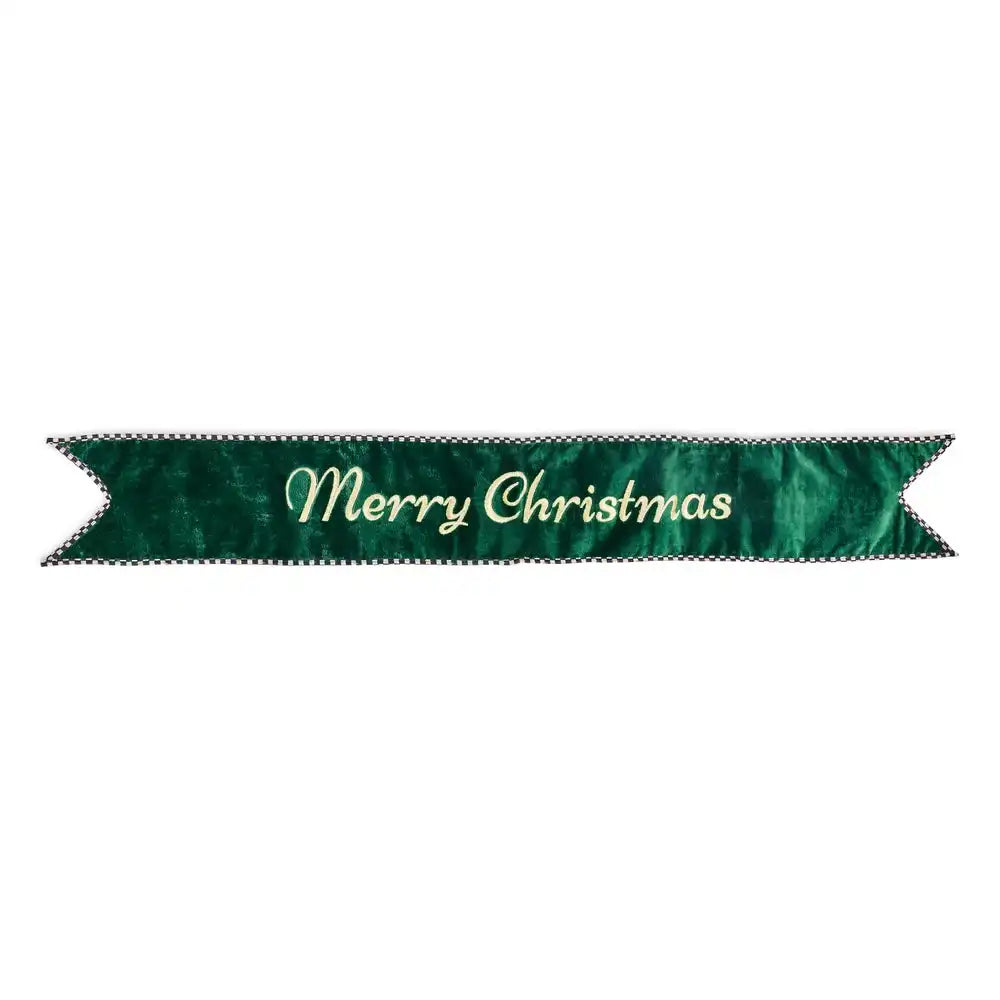 Merry Christmas Red Banner