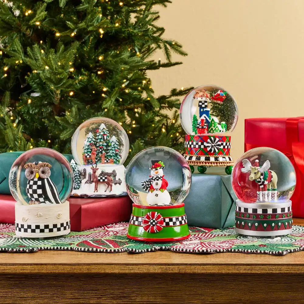 Patience Brewster Mooseltoe Snow Globe Secondary image