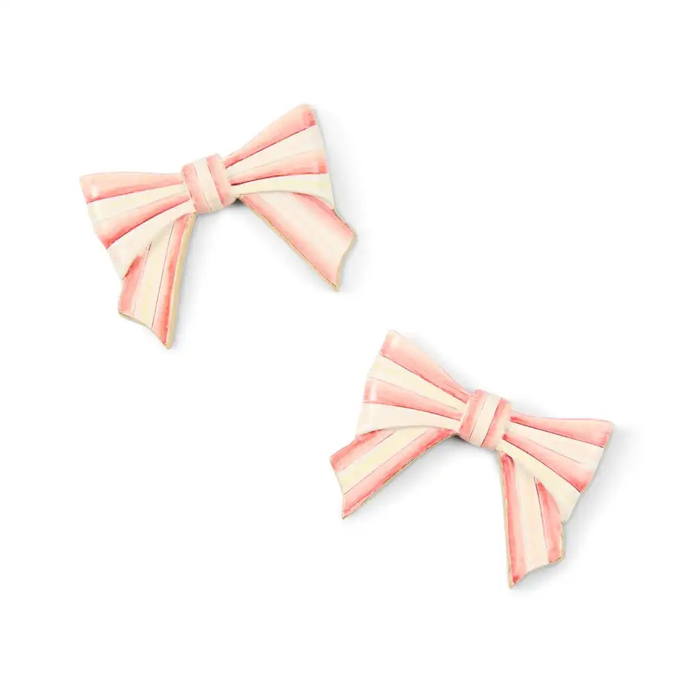 Courtly Bow Magnets, Set of 2