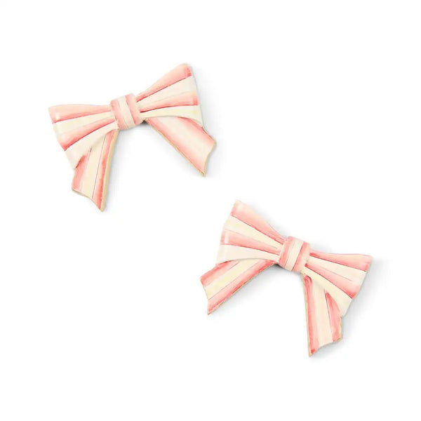 Courtly Bow Magnets, Set of 2
