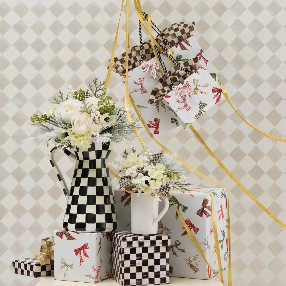 Courtly Check Gift Wrap, Set of 2 Secondary image