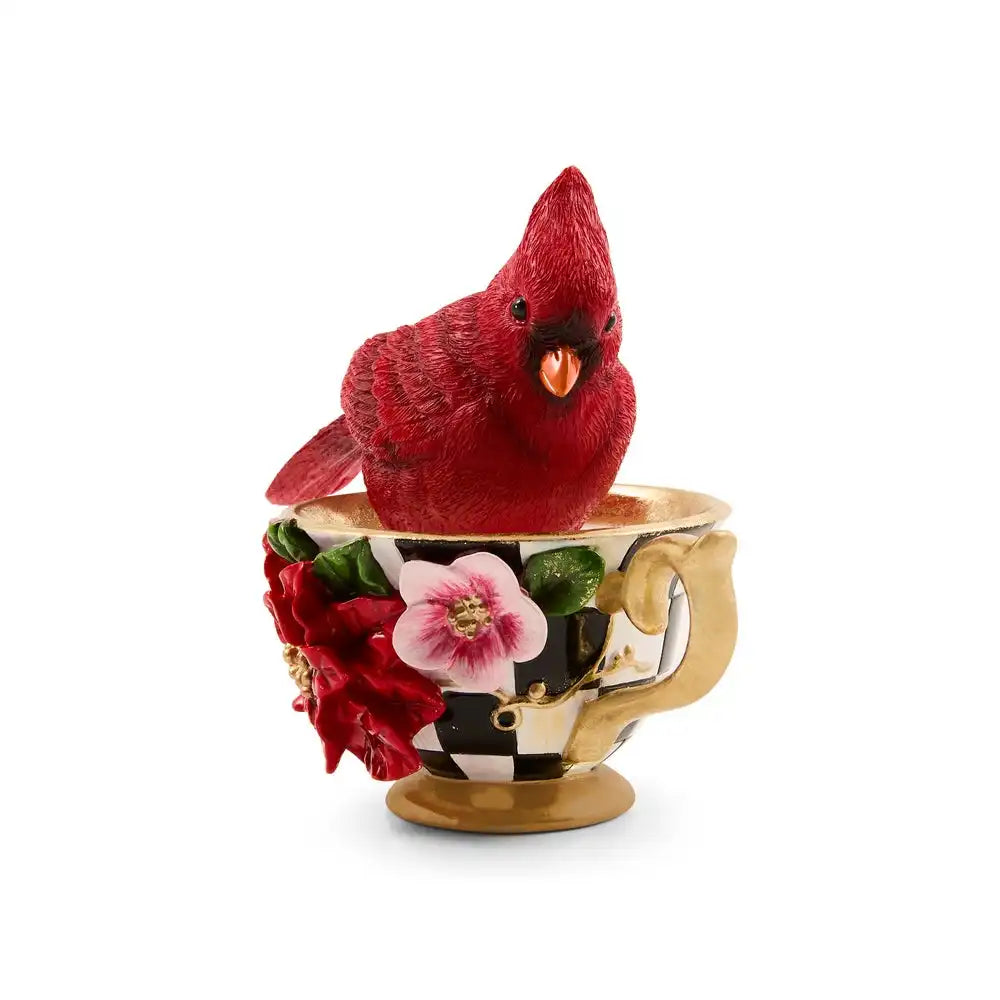 Cardinal in Teacup