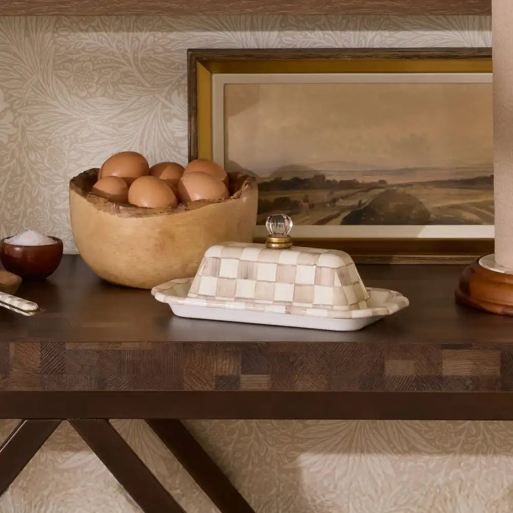 Courtly Check Butter Box
