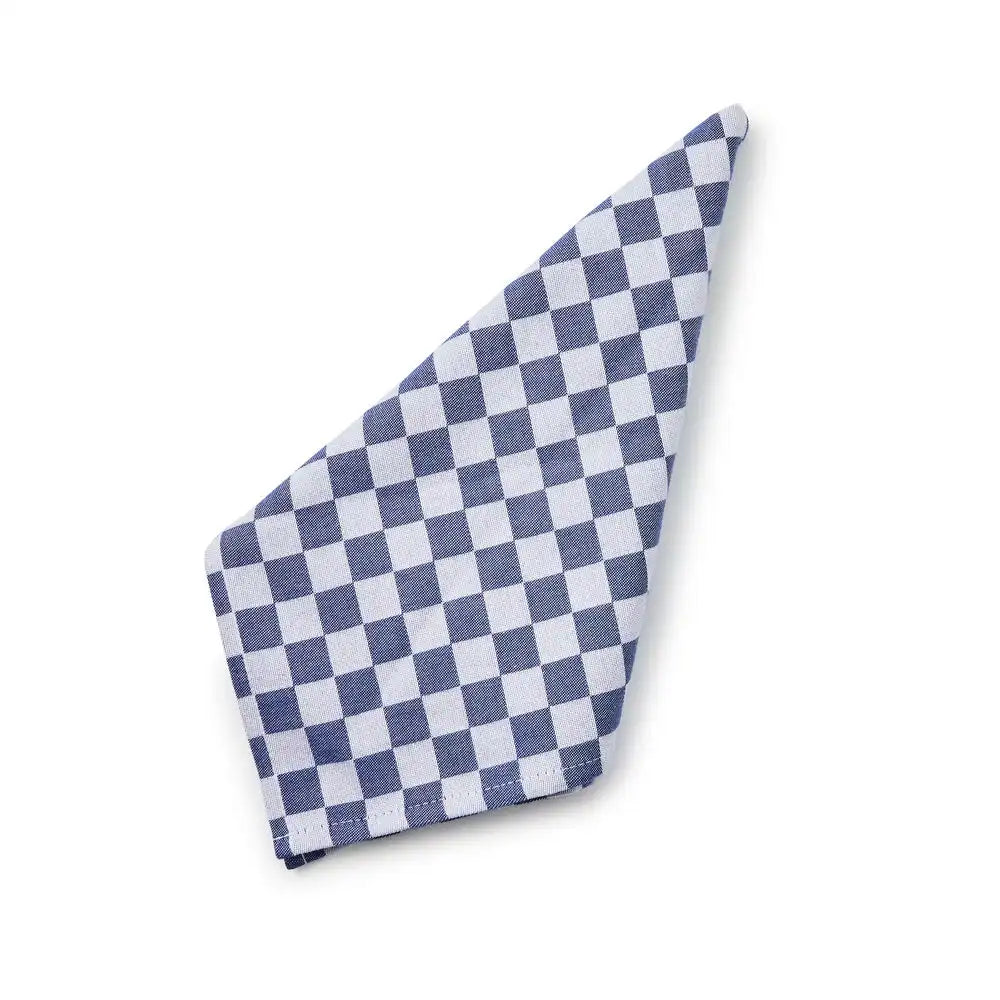 Indigo Check Napkin, Set of 4 Main image