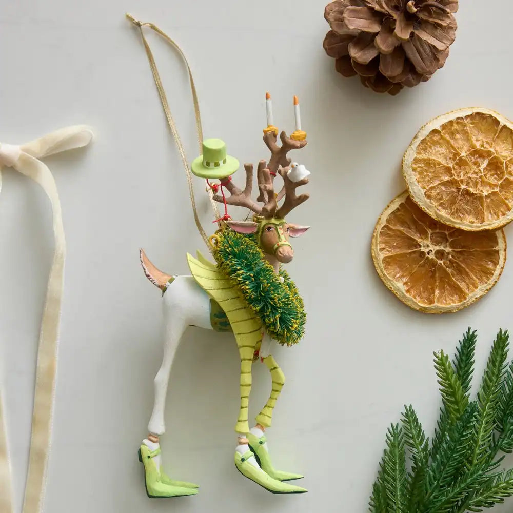Patience Brewster Dash Away Vixen Reindeer Ornament