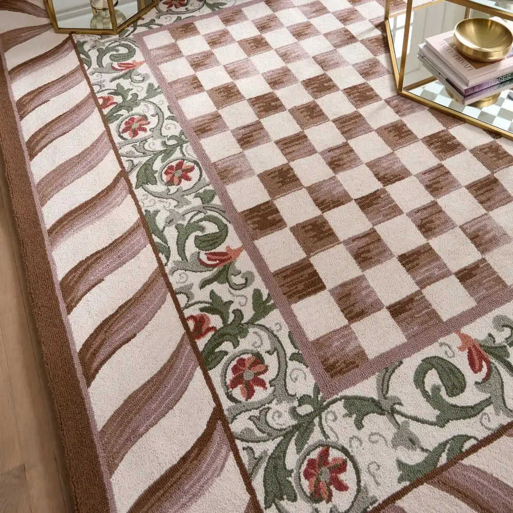 Mocha Check 8' x 10' Rug Secondary image