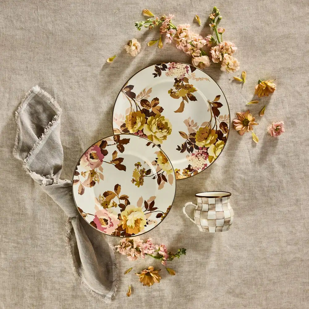 Wild Rose White Dinner Plate Secondary image