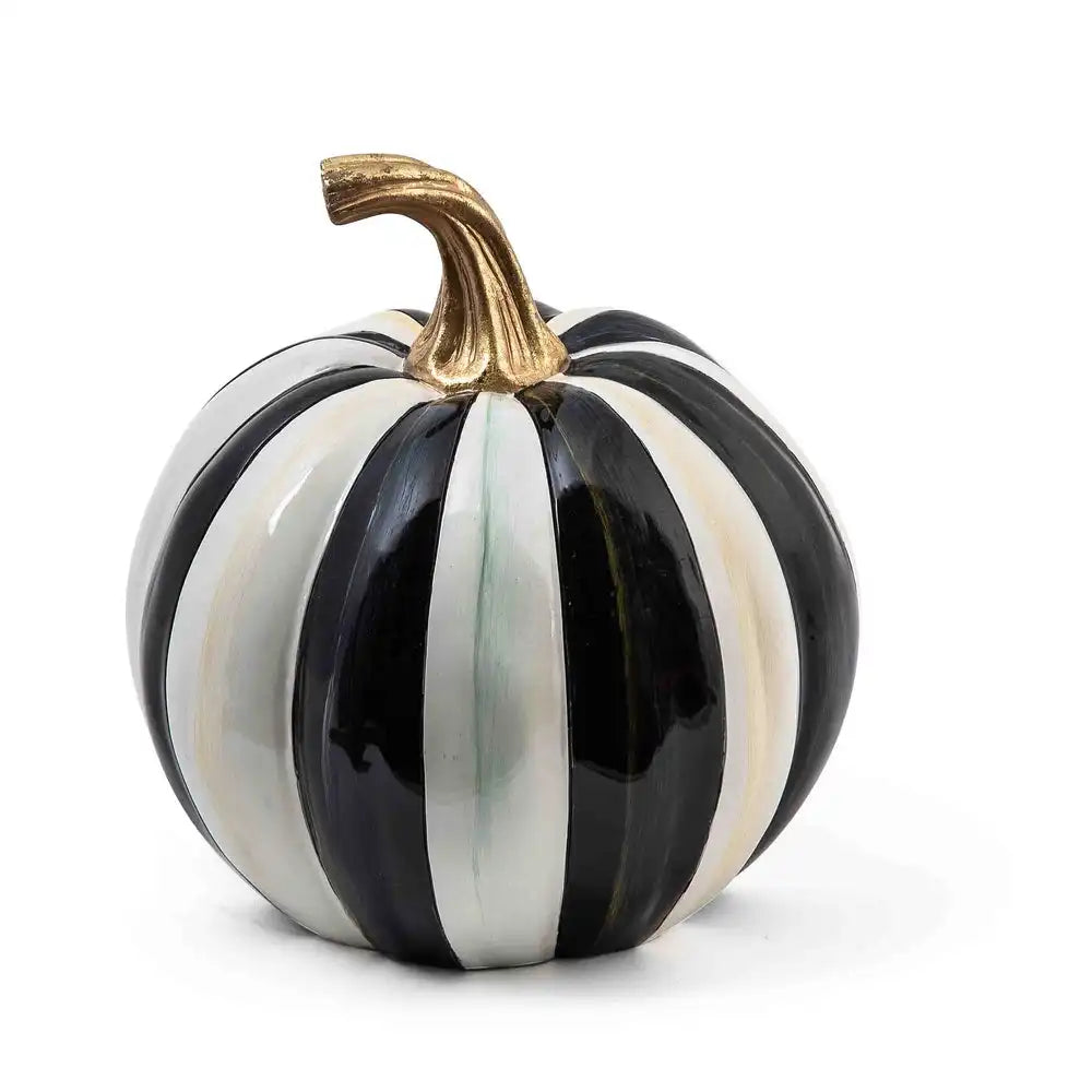 Mocha Stripe Medium Pumpkin