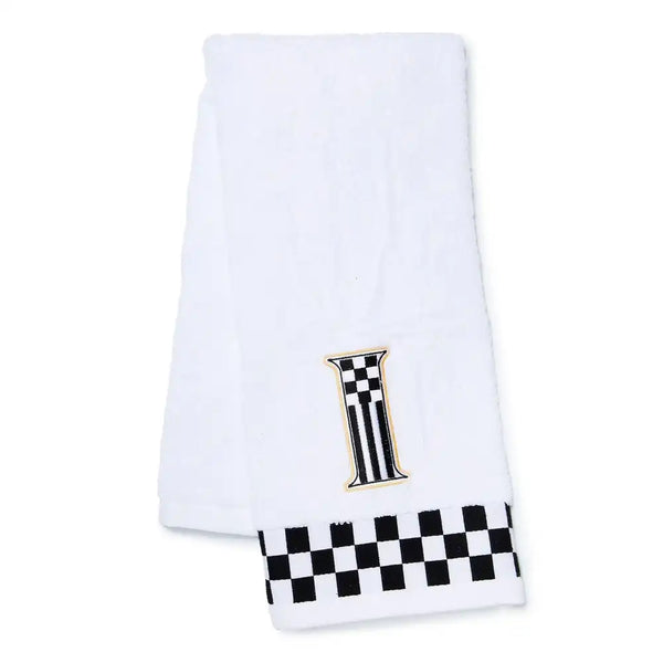 Monogram "V" Check Hand Towel