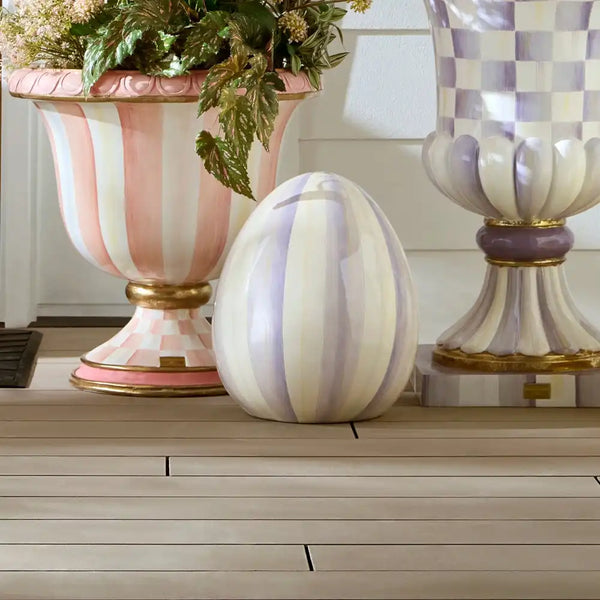 Courtly Stripe Medium Egg