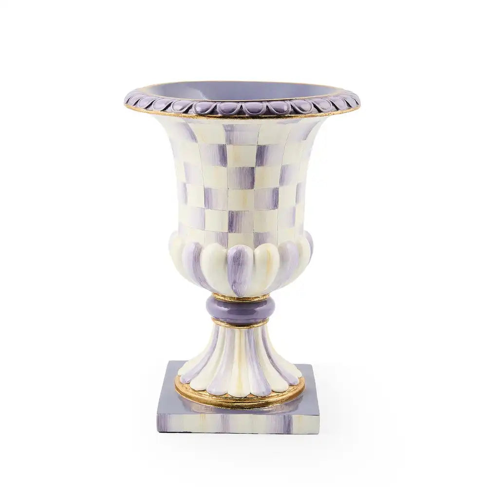 Rosy Check Pedestal Tabletop Urn Secondary image
