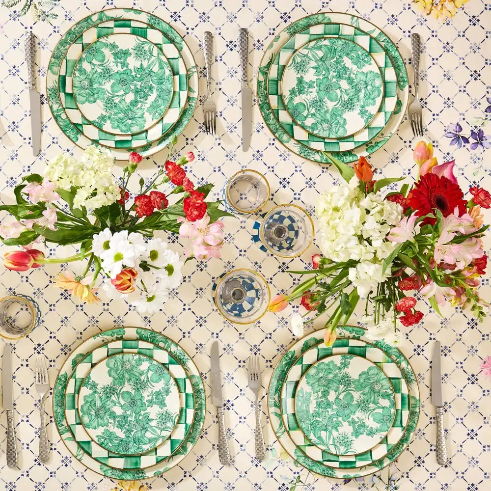 Emerald English Garden Charger/Plate