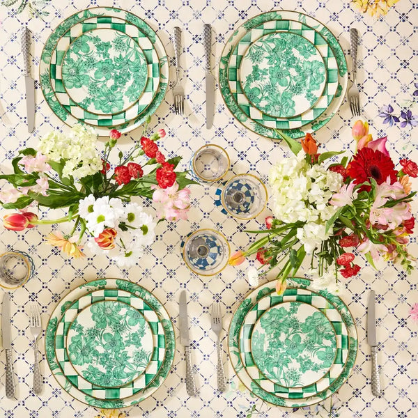 Emerald English Garden Charger/Plate