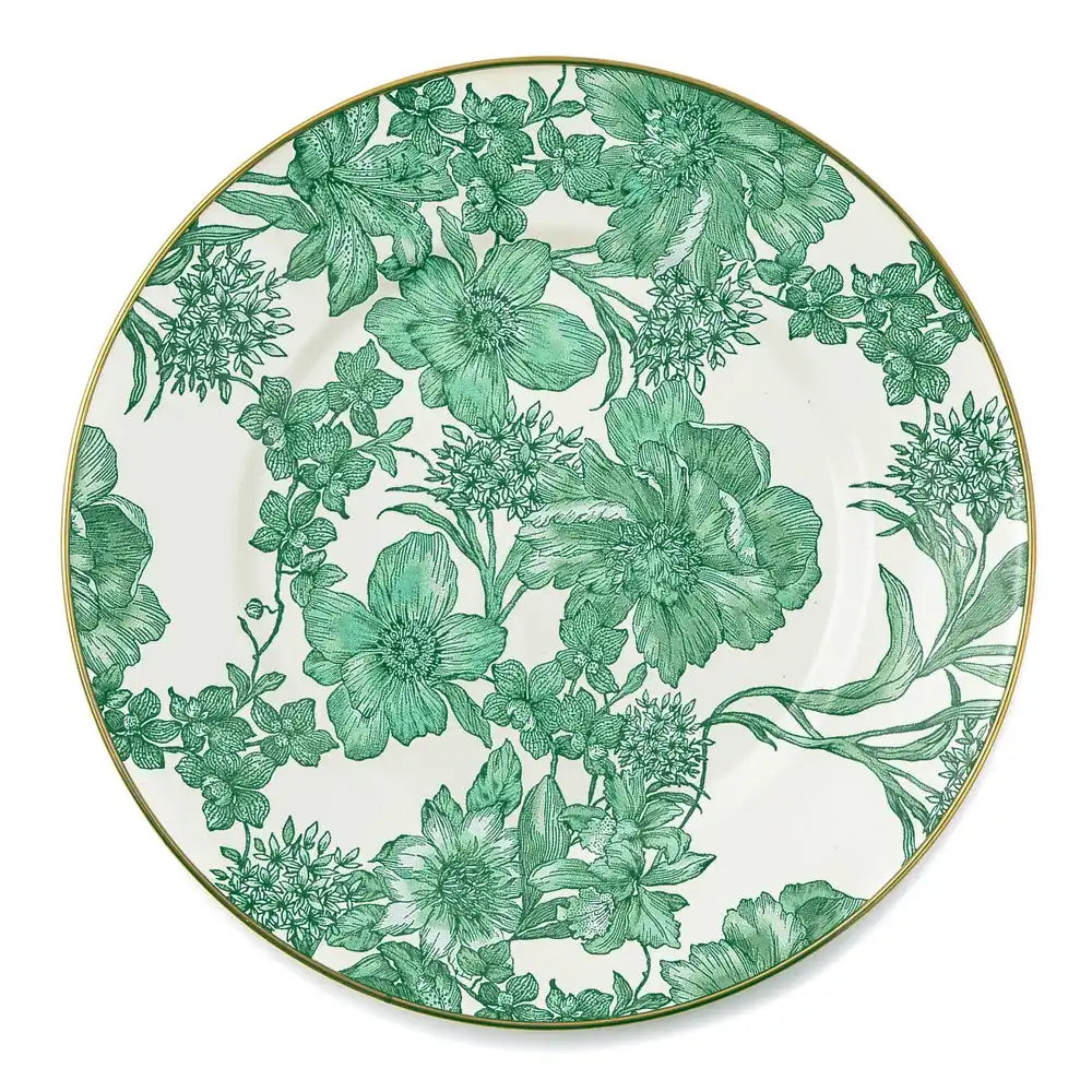 Emerald English Garden Charger/Plate