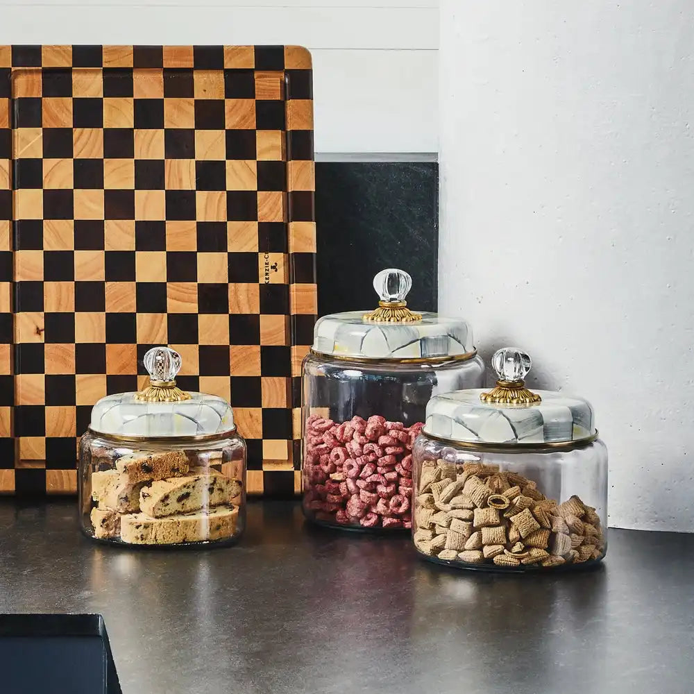 Sterling Check Large Kitchen Canister