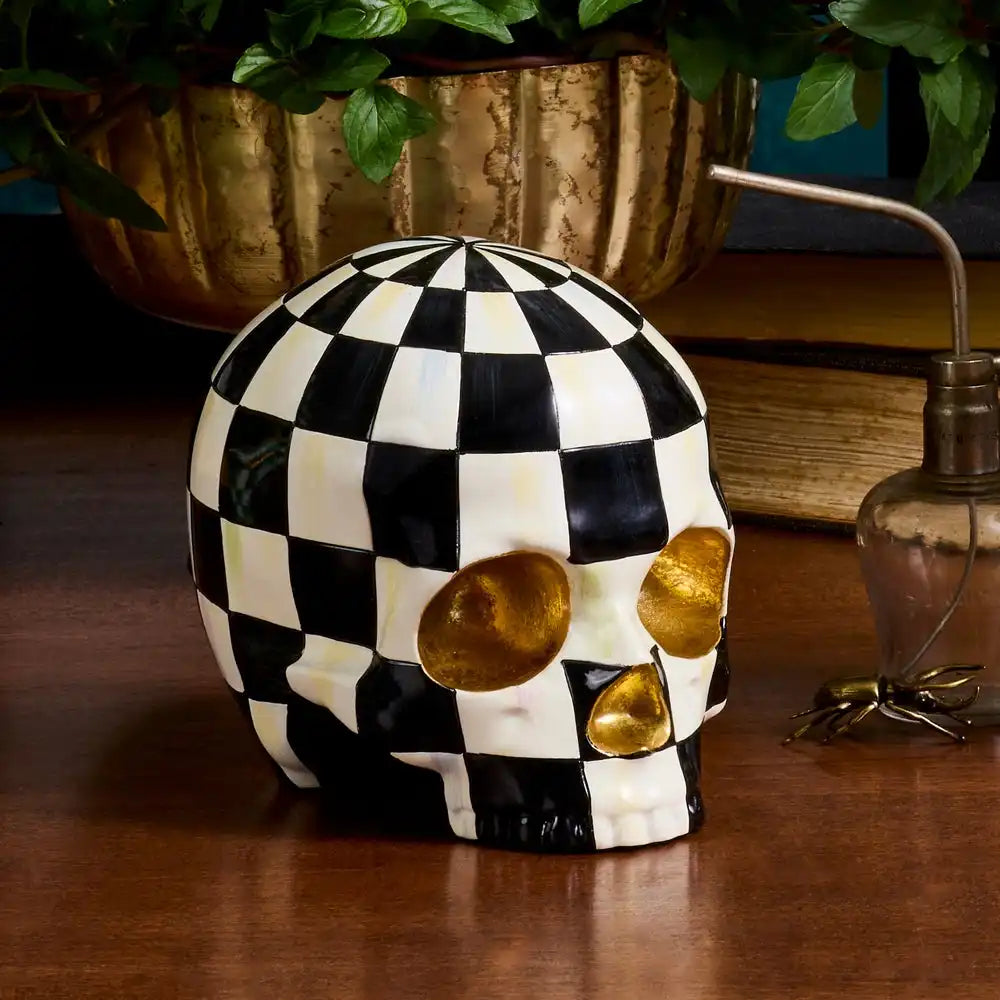 Courtly Check Skull
