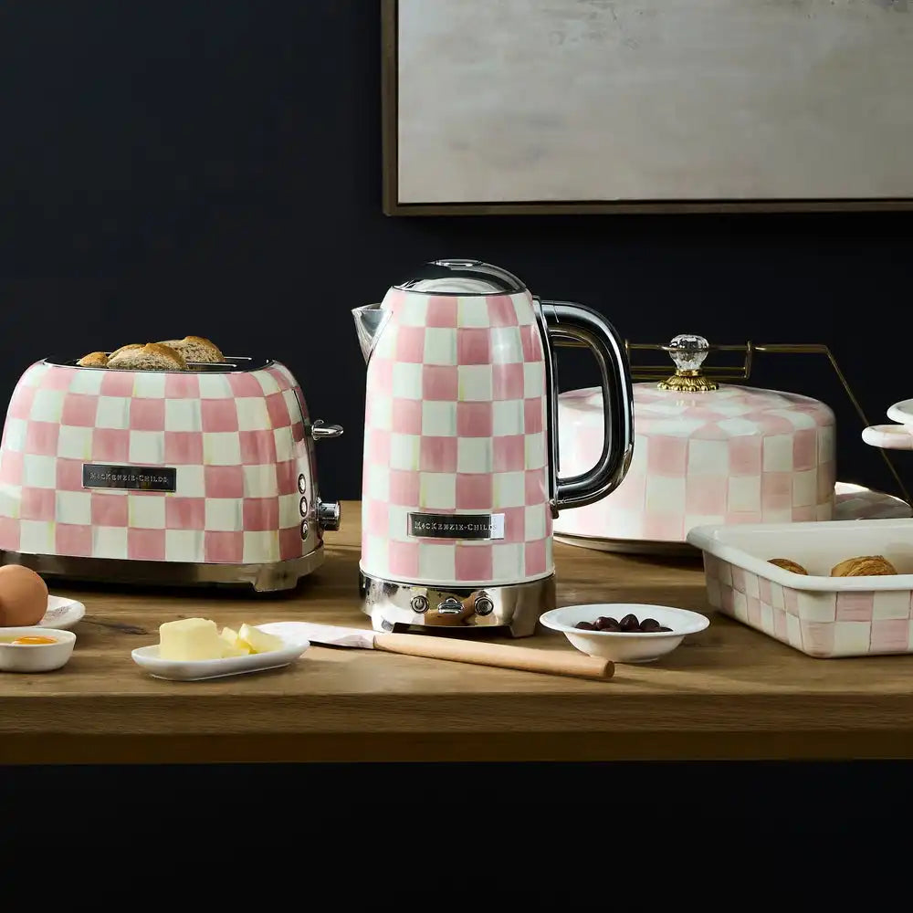 Emerald Check Electric Kettle