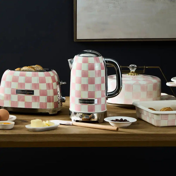 Emerald Check Electric Kettle