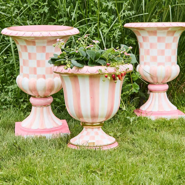Courtly Stripe Urn