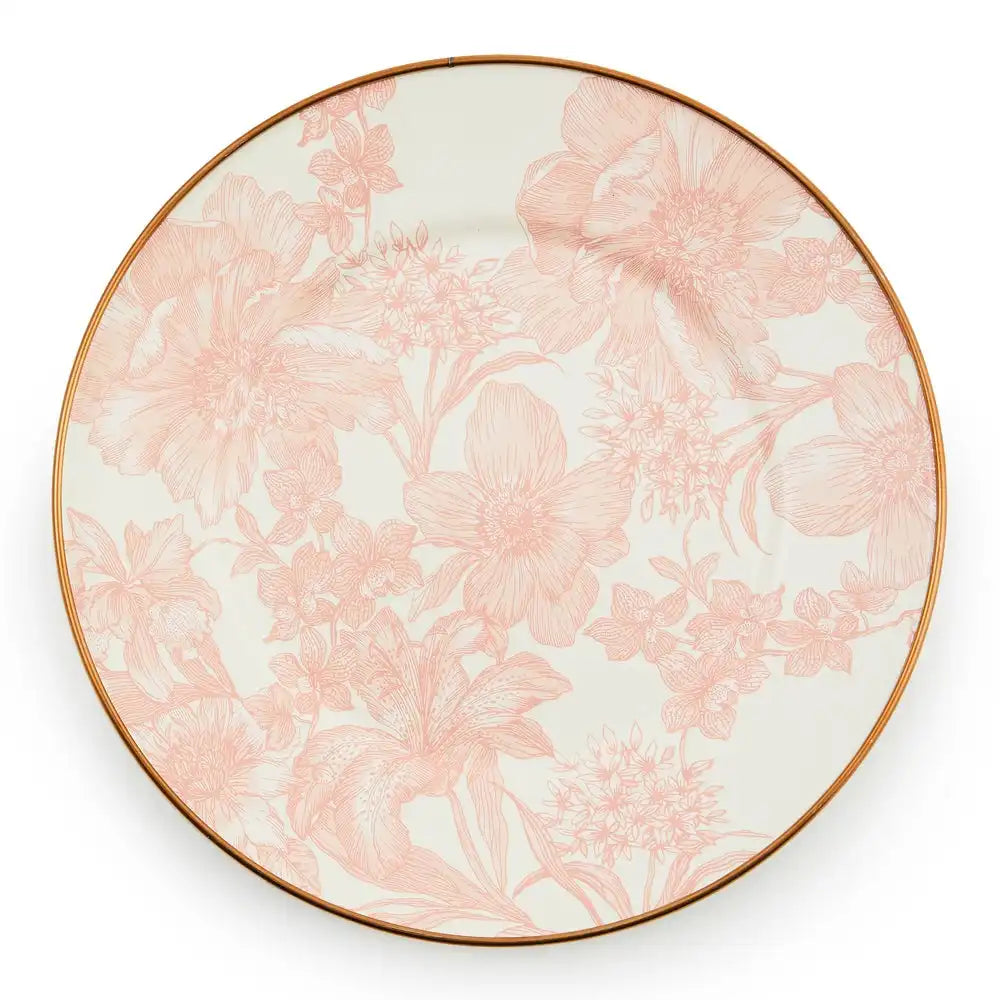 Rosy English Garden Enamel Salad/Dessert Plate Main image