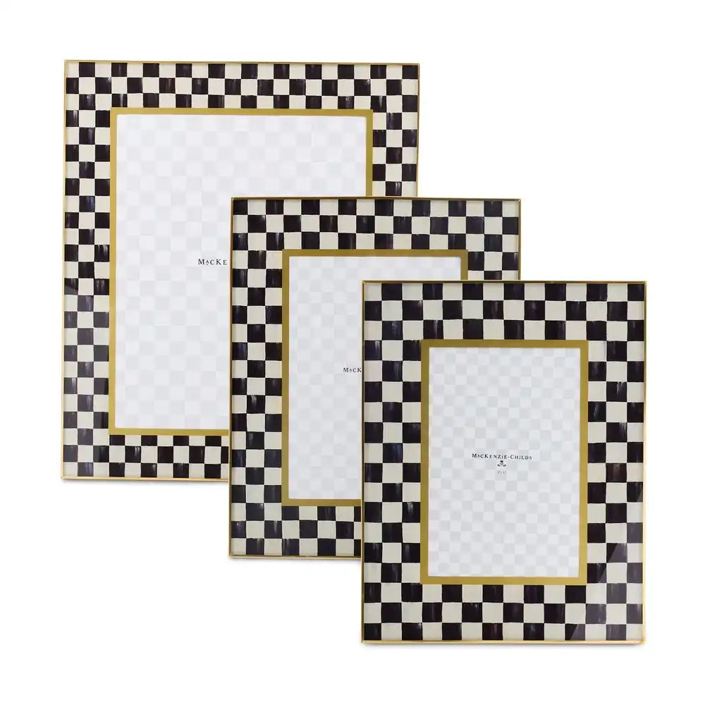 Courtly Check 5" x 7" Glass Frame