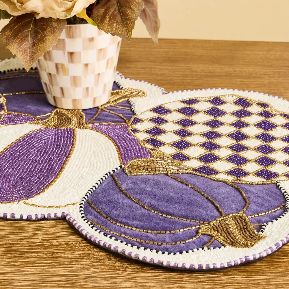 Violet Pumpkins Table Runner Secondary image