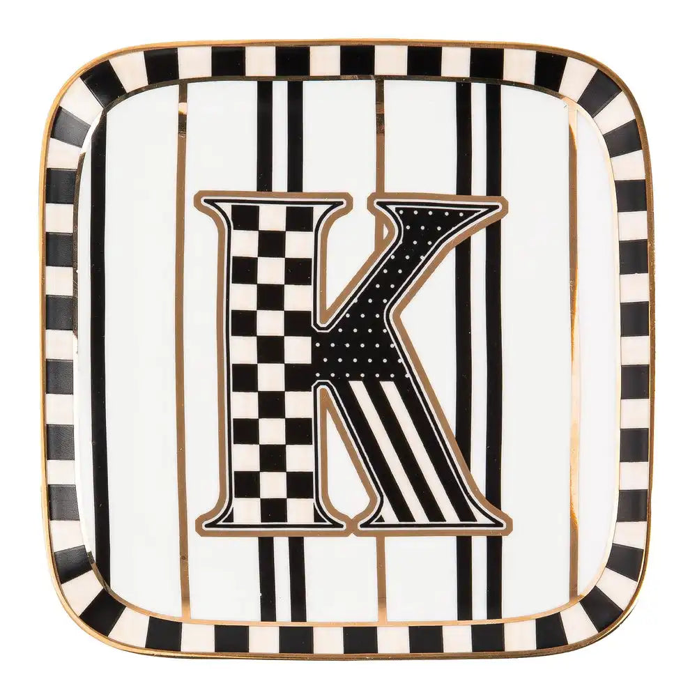 Monogram Dish - K Main image