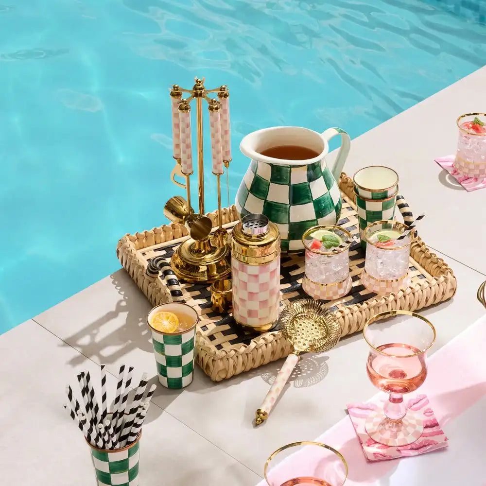 Rosy Check 3260 Gold Wine Cooler